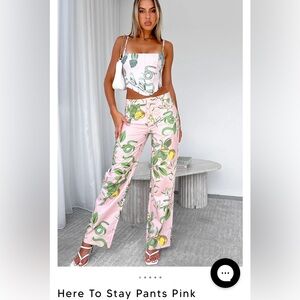 White fox here to stay serpent pants